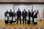 Команда Курчалоевского района заняла I место в Республиканской олимпиаде по избирательному праву